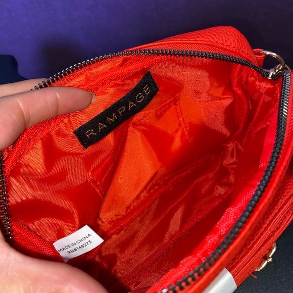 Red & Gold Rampage Shoulder Bag - Picture 6 of 9